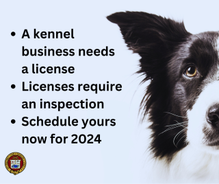 Dog Kennel License Reminder