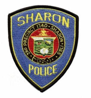 Sharon Police Department patch