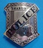 Sharon Police badge
