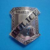 Sharon Police badge