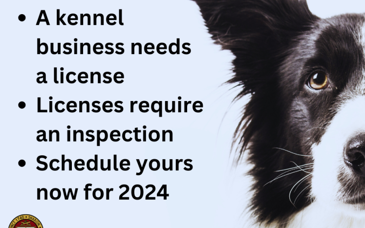 Dog Kennel License Reminder