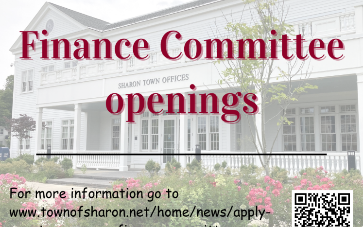 Finance Committee openings