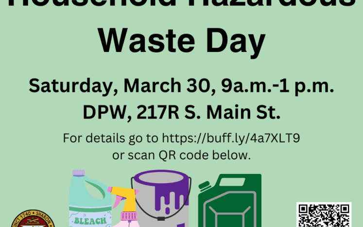 Household Hazardous Waste Day Flyer