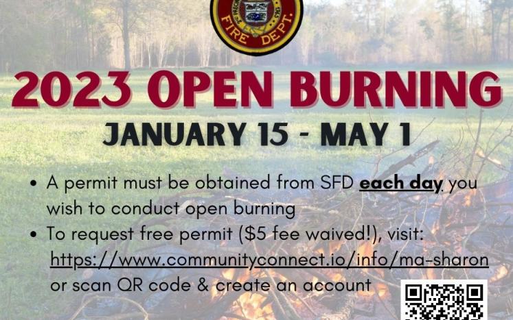 2023 open burning permit