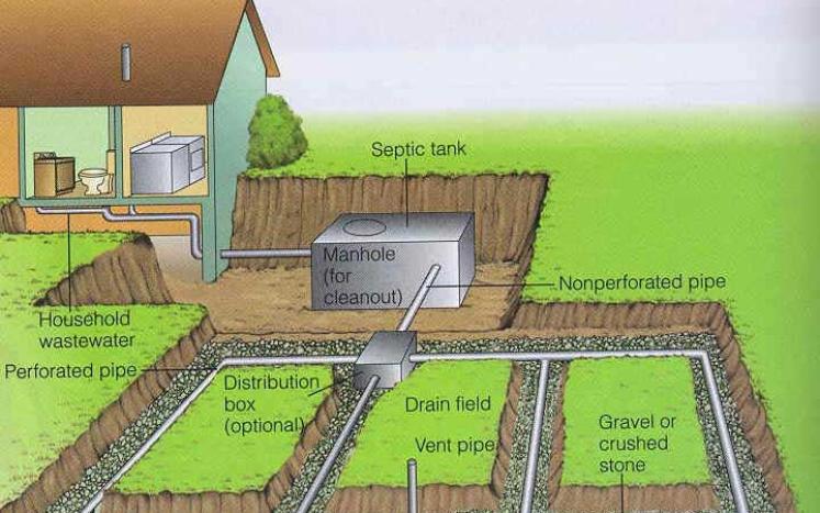 Septic System Diagram courtesy of Neponset River Watershed Association
